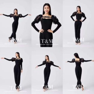 TMダンスウェア ブラウス【パリの記憶】