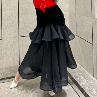 TMダンスウェア スカート【フライングカット】