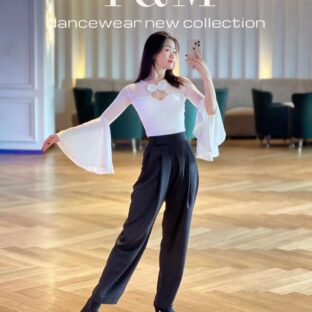 TMダンスウェア ブラウス【美神】ホワイト