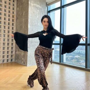 TMダンスウェア ブラウス【美神】ブラック