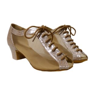 T45 ローズゴールドラメ/チュール BDdanceJapan(日本限定商品)