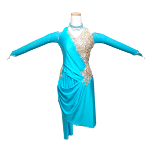 ターコイズドレス　240906