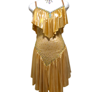 ラテンドレス　ゴールド　240909