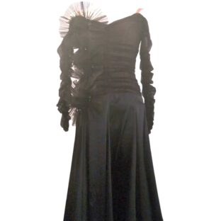 ラテンドレス　黒　M～Lサイズ　250102