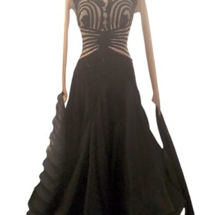 黒ドレス　Sサイズ　250108